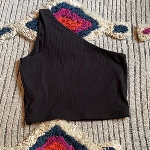One shoulder tank top